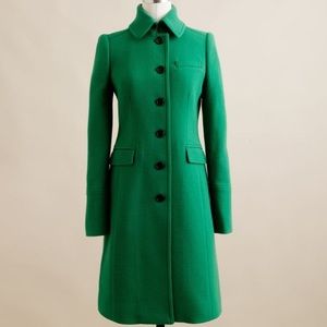 EUC J.Crew Double Cloth Metro Coat 8